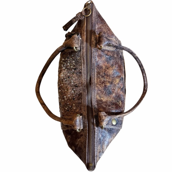 Frye Deborah Leather Studded Tote Bag - Picture 5 of 11